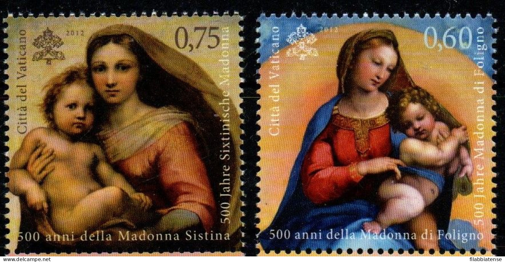 2012 - 1597/98 Madonna Di Foligno  ++++++++++ - Unused Stamps