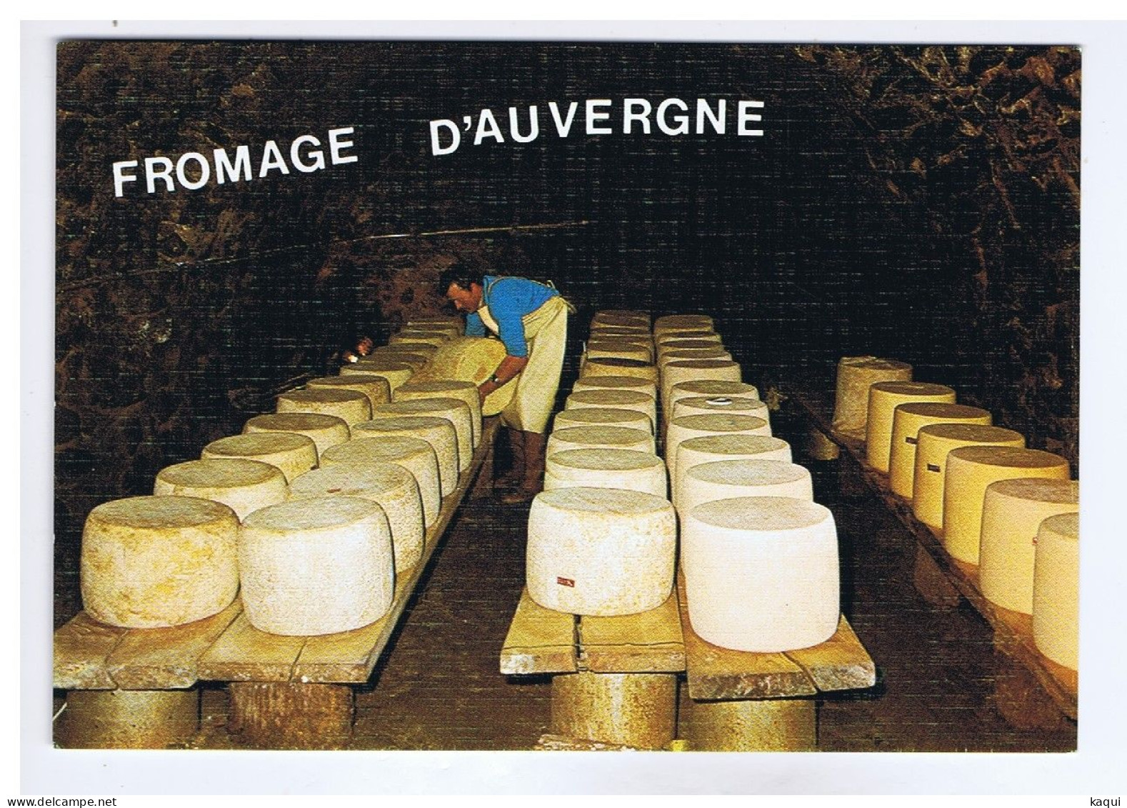 FROMAGE D'AUVERGNE - Cave à Fromage Où Sont Affinés Les " Fourmes " - Photo Editions BOS - N° 271 - Auvergne