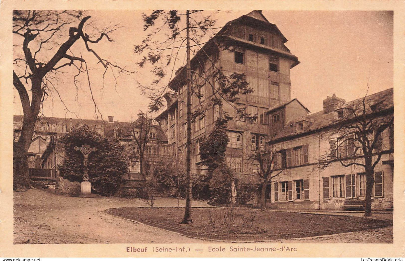 FRANCE - Elbeuf - Ecole Sainte Jeanne D'Arc - Carte Postale Ancienne - Elbeuf