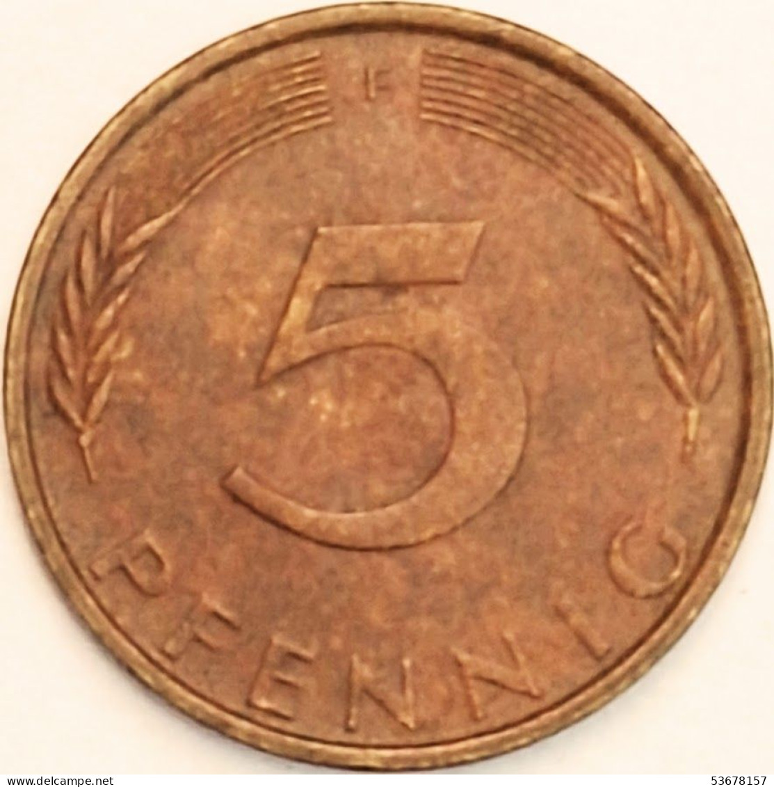 Germany Federal Republic - 5 Pfennig 1972 F, KM# 107 (#4573) - 5 Pfennig