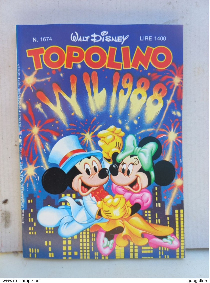 Topolino (Mondadori 1987) N. 1674 - Disney