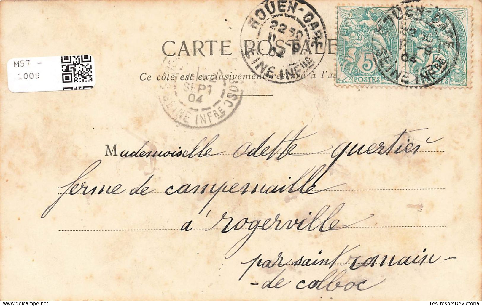 FRANCE - Bolbec - Donjon - Pavillon D'entrée Du Manoir De Calletot - Carte Postale Ancienne - Bolbec