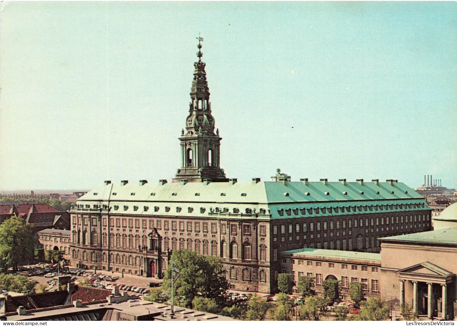 DANEMARK - Copenhague - Vue Sur Le Palais De Christiansborg - Animé - Vue Générale - Carte Postale - Denmark