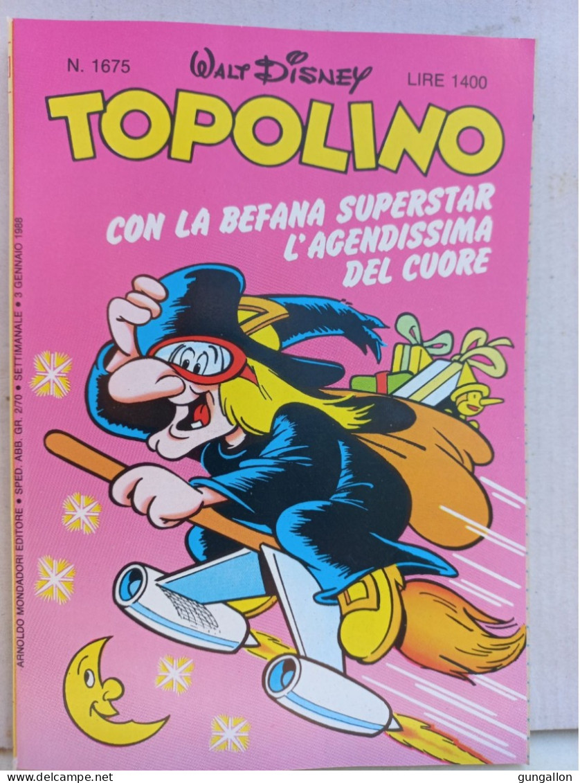 Topolino (Mondadori 1988) N. 1675 - Disney