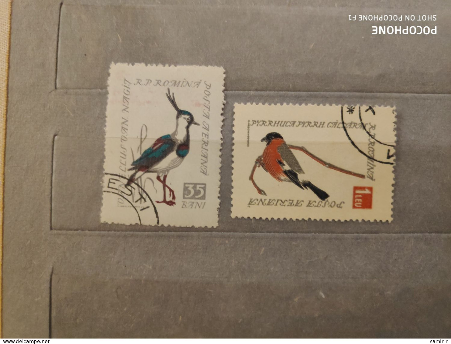 Romania	Birds (F96) - Used Stamps