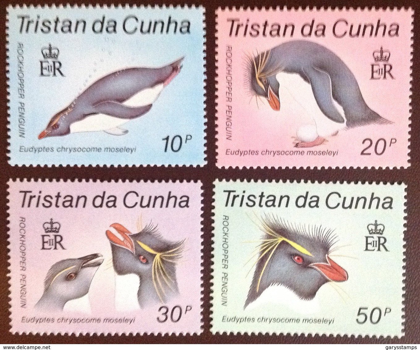 Tristan Da Cunha 1987 Rockhopper Penguins Birds MNH - Other & Unclassified