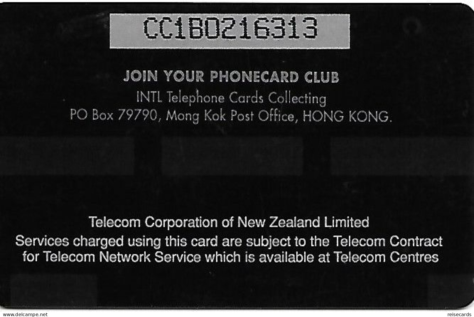 New Zealand: Telecom - 1993 International Phonecard Exhibition Hong Kong 93 - Neuseeland