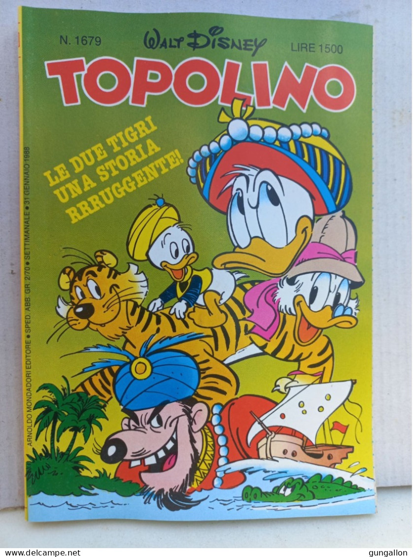Topolino (Mondadori 1988) N. 1679 - Disney