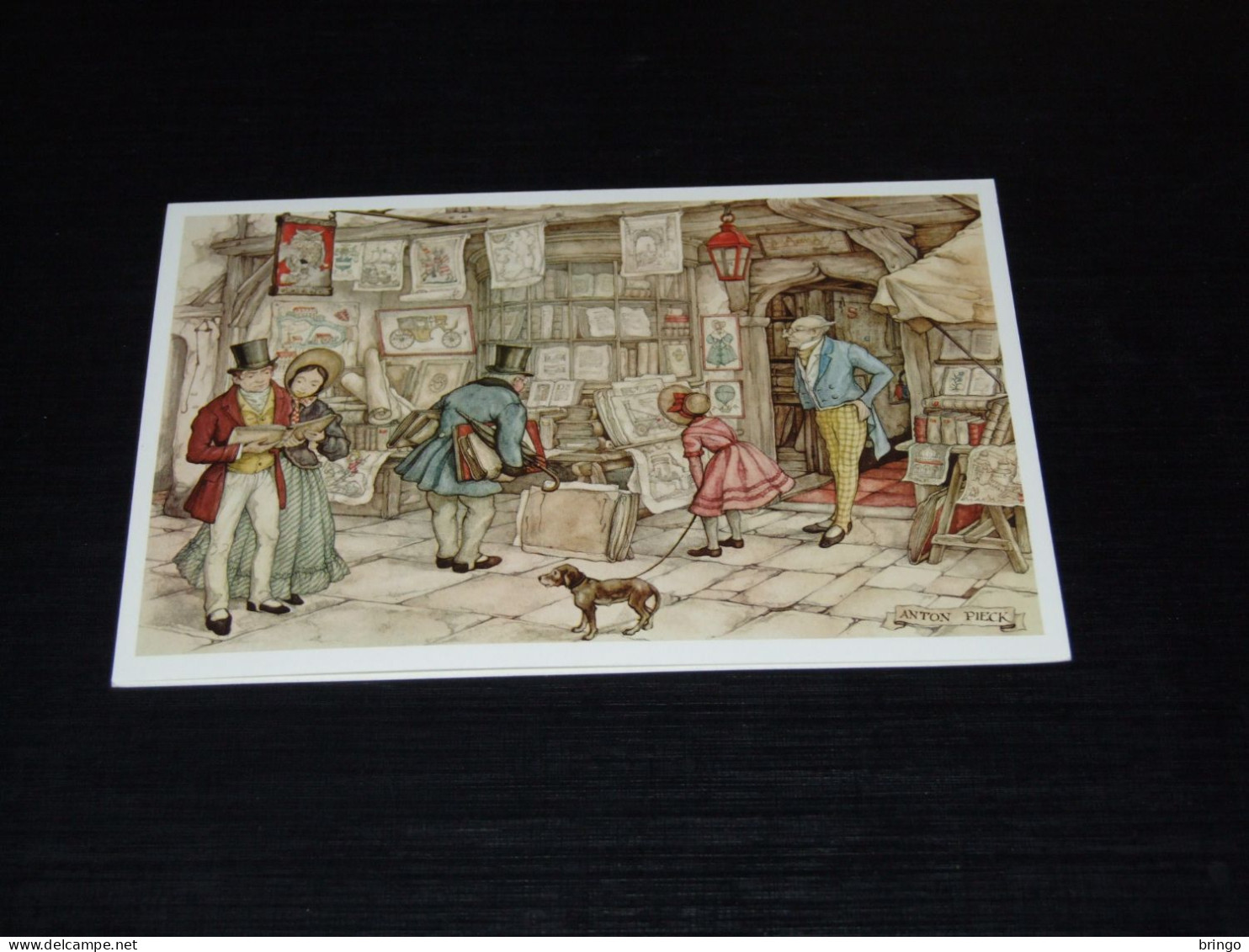 75572-         DOUBLE CARD, ILLUSTRATION ANTON PIECK - Pieck, Anton