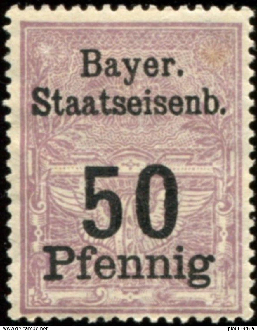 Pays :  22,24 (Allemagne : Bureaux De Postes Privés De L'Empire) Bavaria Railway Co DR-BYSE 44 - Other & Unclassified