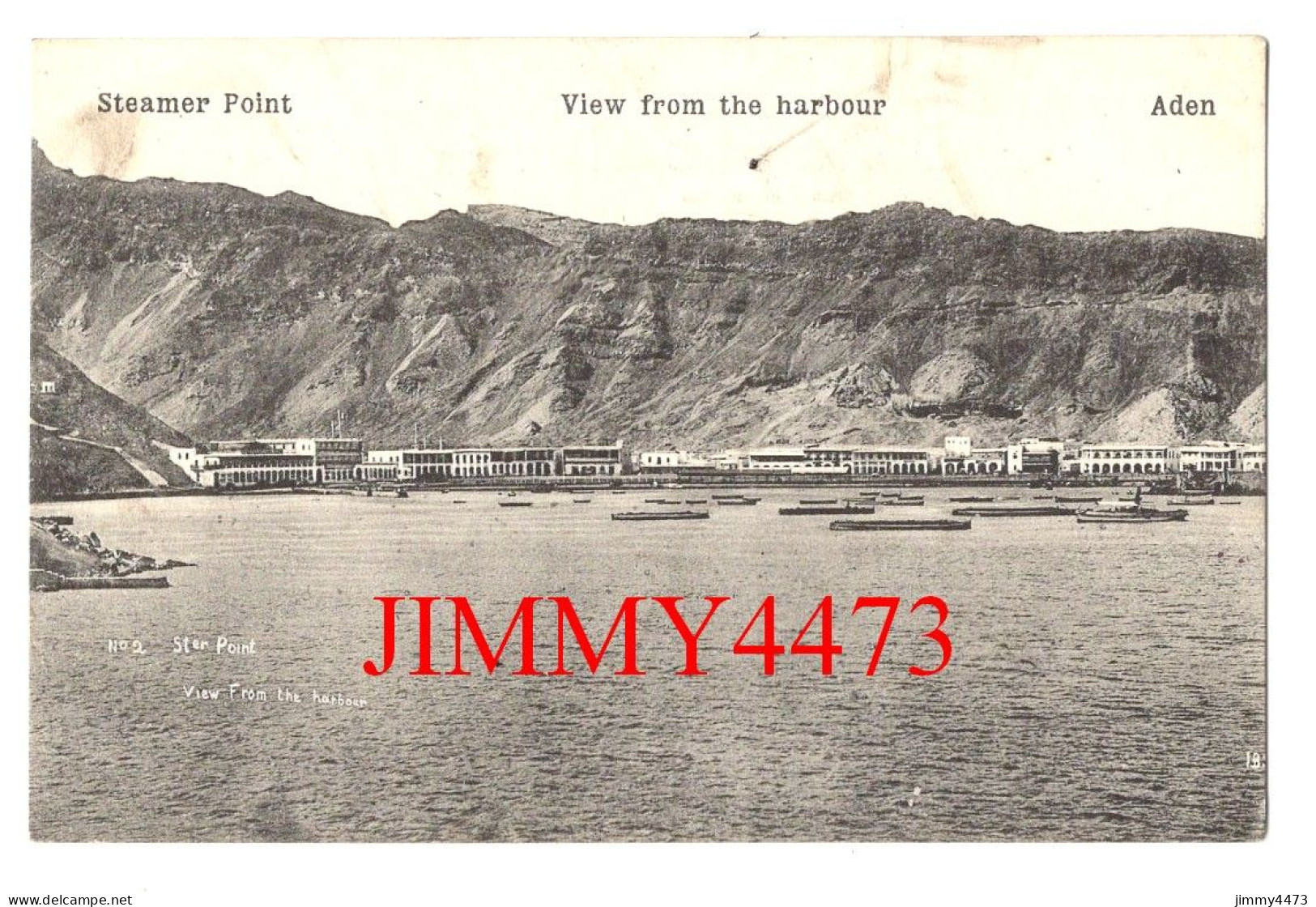 CPA - ADEN ( Yémen ) Steamer Point - View From The Harbour - N° 2 - Yémen