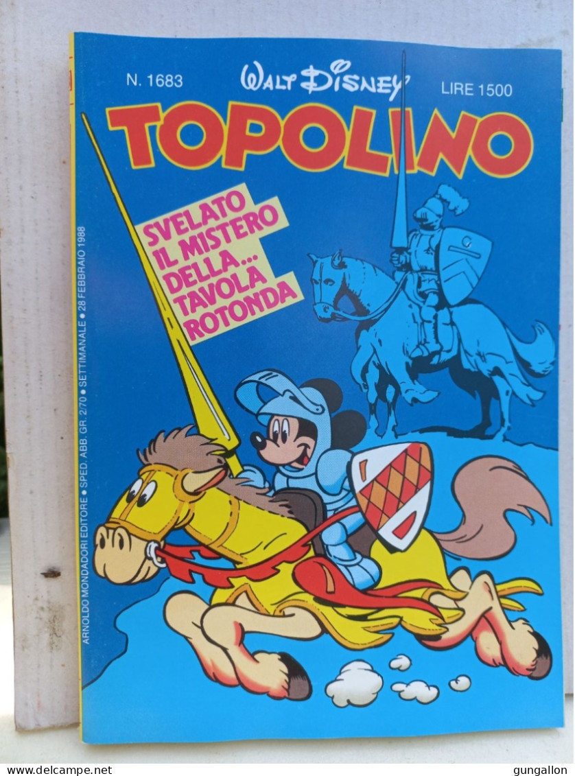 Topolino (Mondadori 1988) N. 1683 - Disney