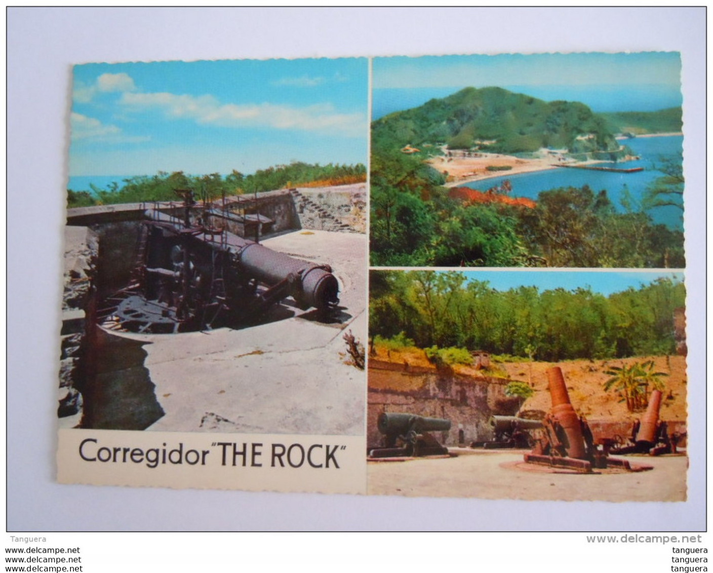 Filipijnen Philippines Corregidor "The Rock" Canon Kanon - Philippinen