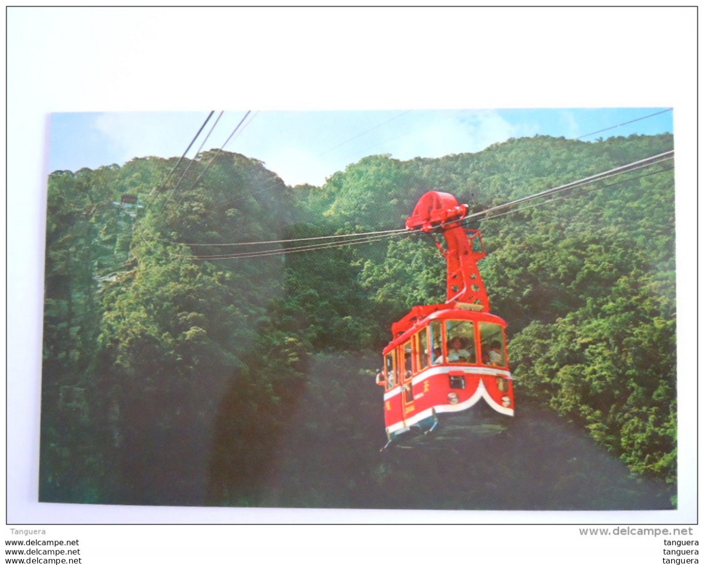 Taiwan The Newly Installed Cable Car At Wulai To The Cascade - Taiwán