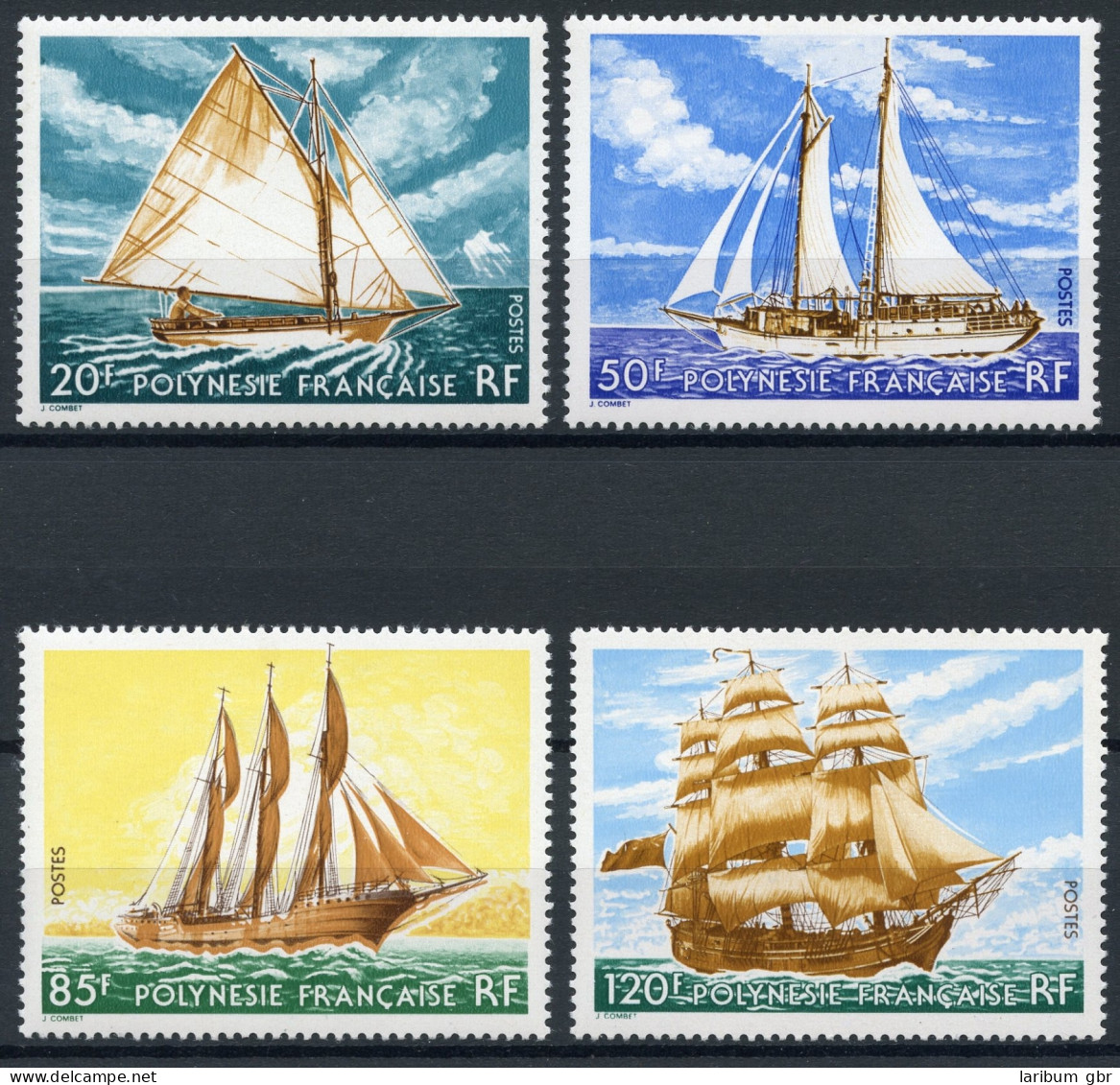 Franz. Polynesien 244-247 Postfrisch Segelschiffe #IF329 - Other & Unclassified