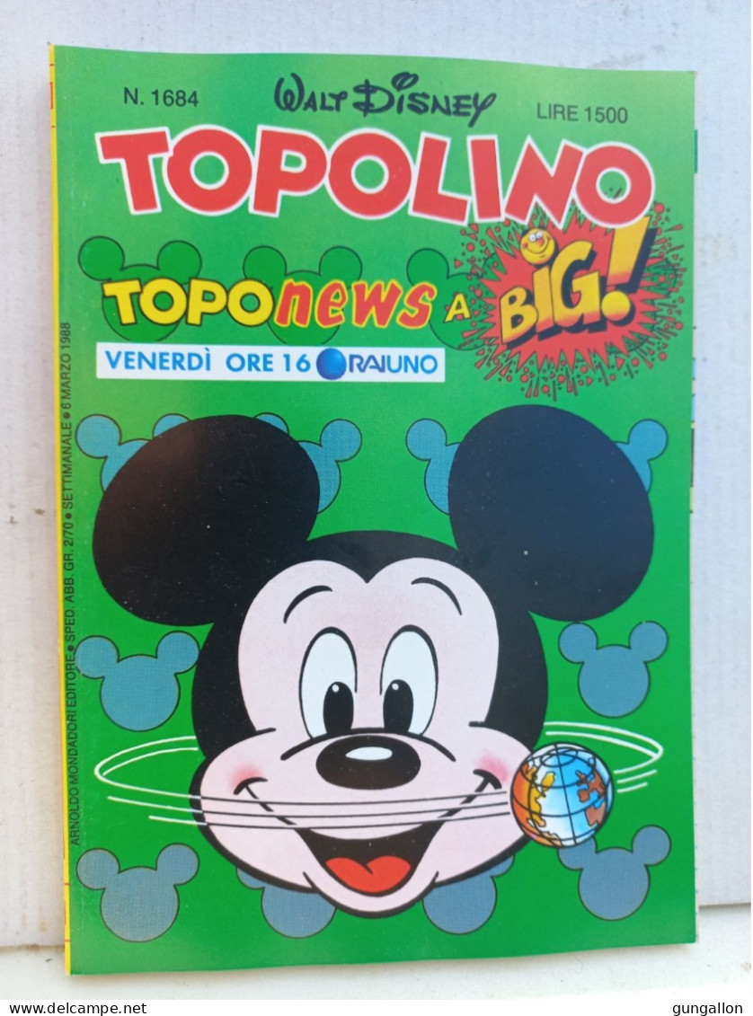 Topolino (Mondadori 1988) N. 1684 - Disney