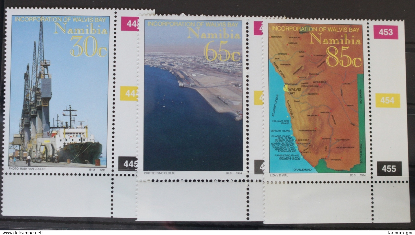 Namibia 768-770 Postfrisch #VD141 - Namibia (1990- ...)