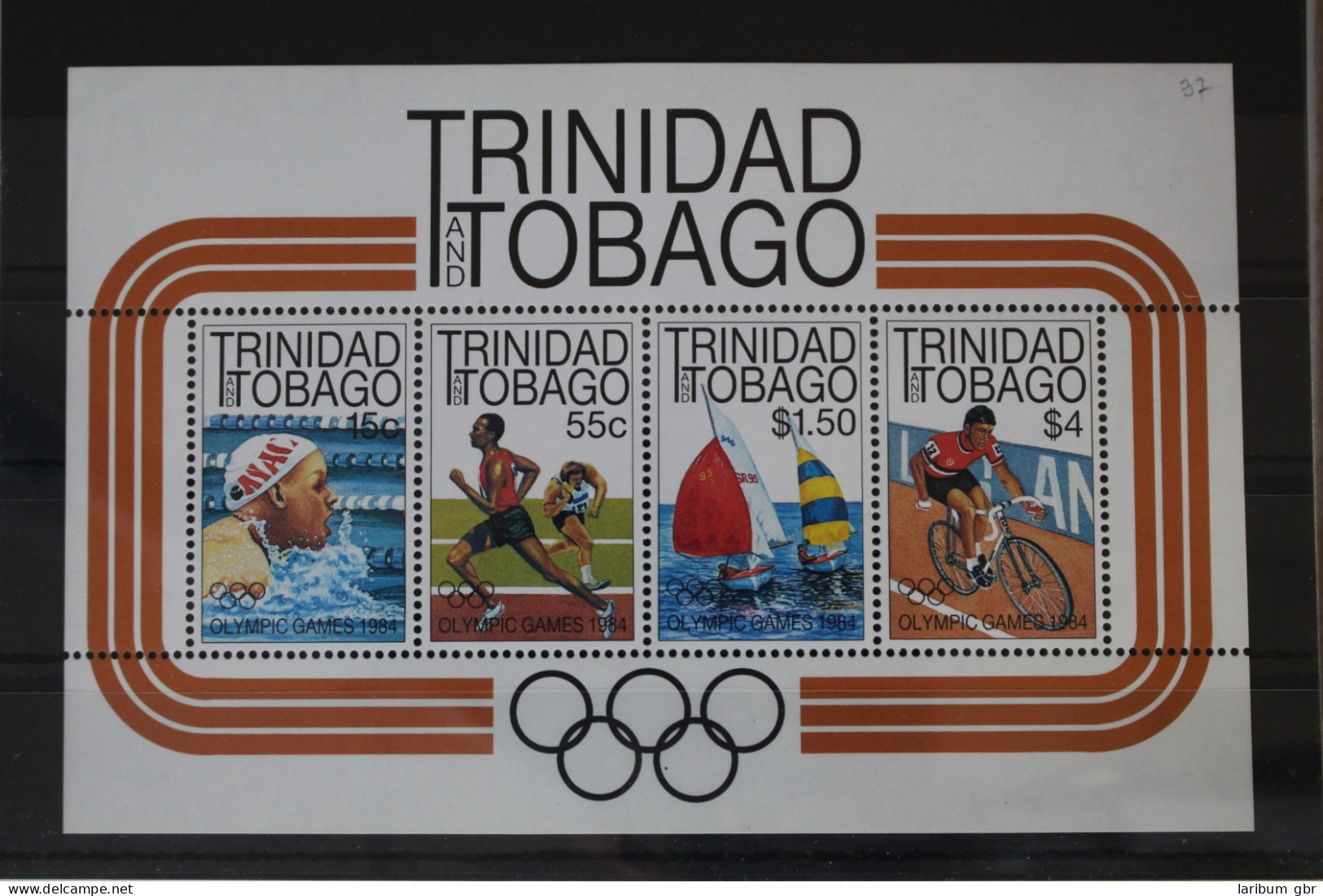 Trinidad Und Tobago Block 37 Mit 499-502 Postfrisch #VD181 - Trindad & Tobago (1962-...)