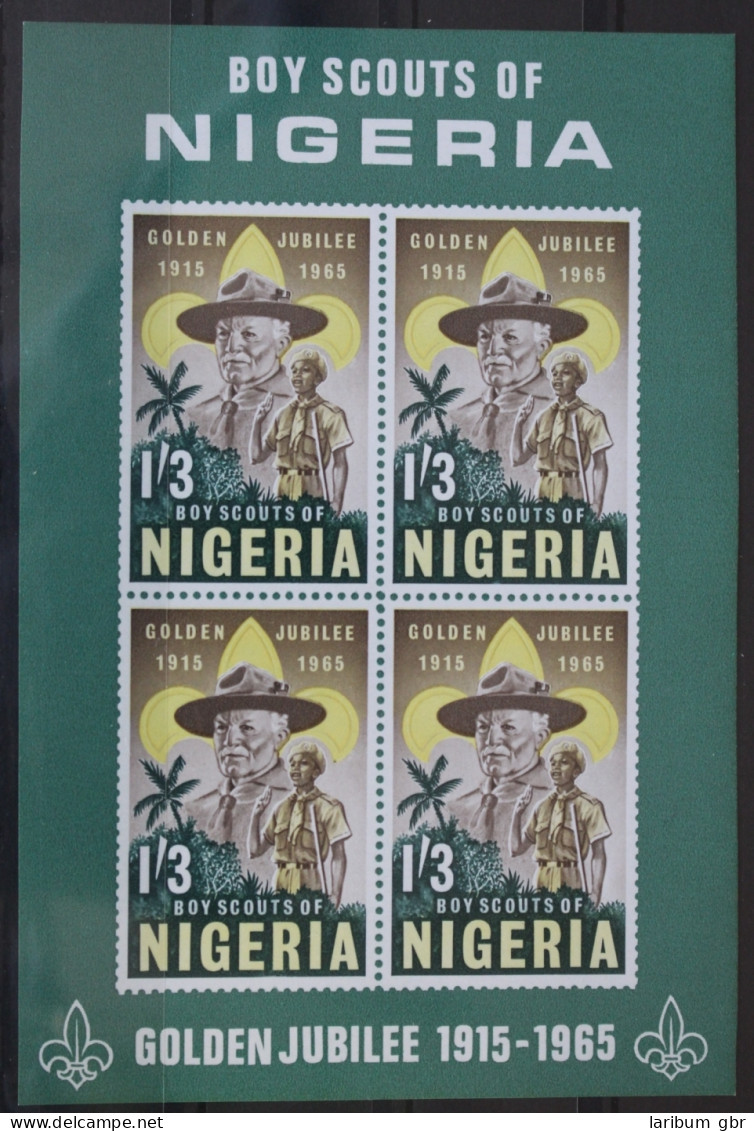 Nigeria Block 5 Mit 163 Postfrisch #VD188 - Nigeria (1961-...)