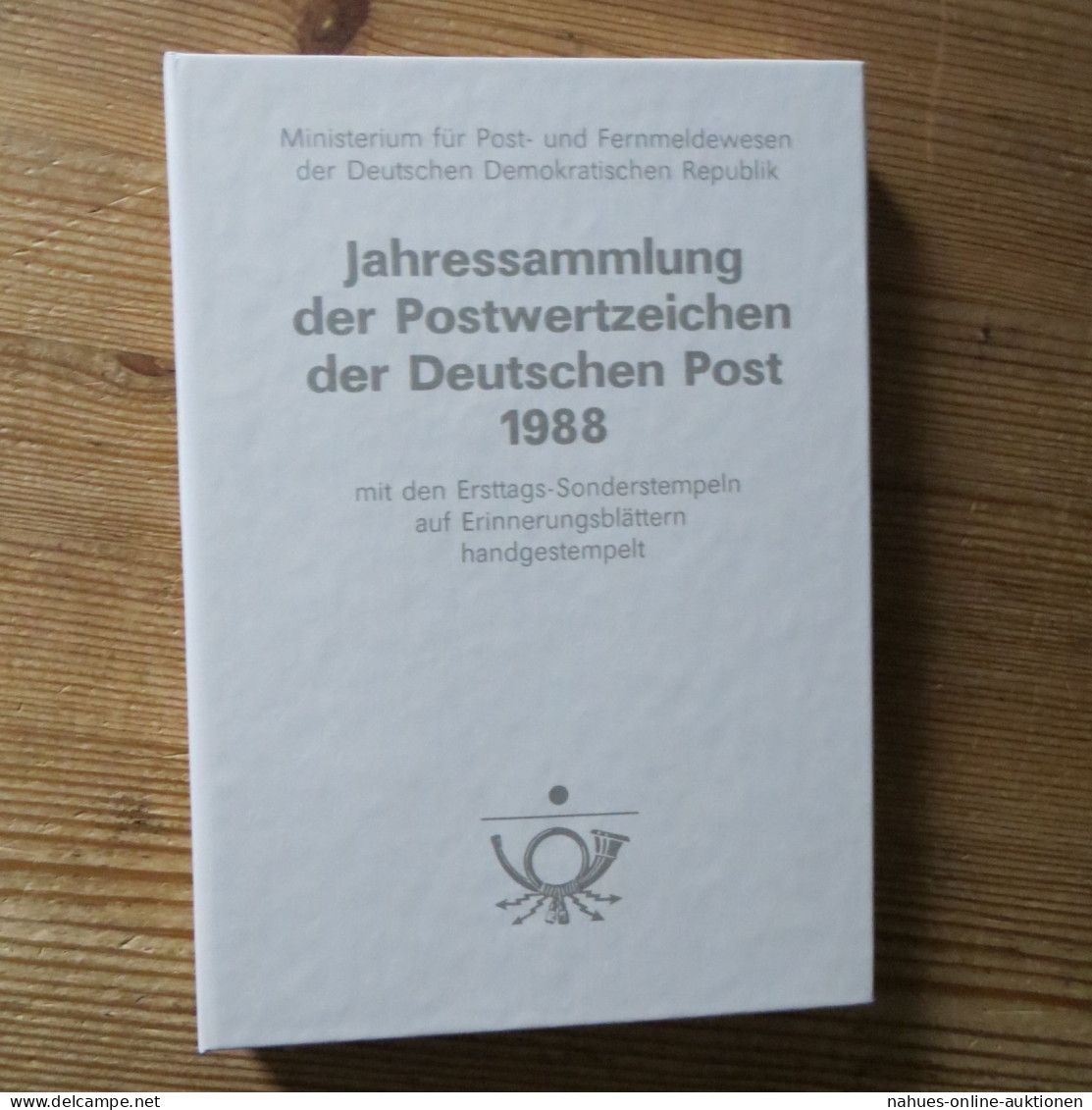 DDR Ersttagsblatt - Jahressammlung 1988 Mit ESST Handgestempelt Kat.-Wert 160,- - Verzamelingen
