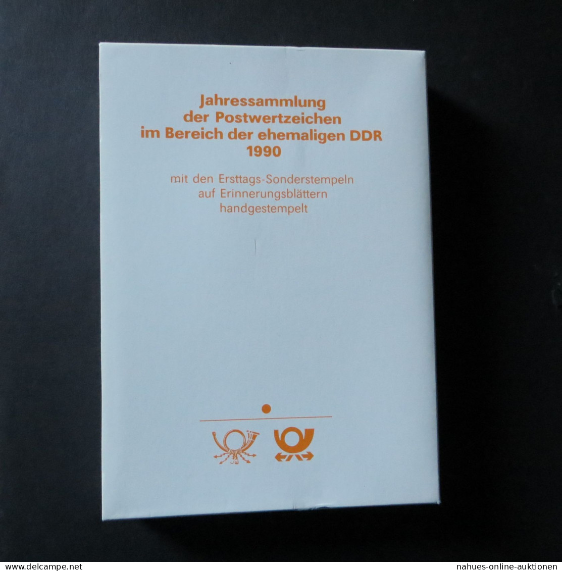 DDR Ersttagsblatt - Jahressammlung 1990 Mit ESST Handgestempelt Kat.-Wert 220,- - Collections