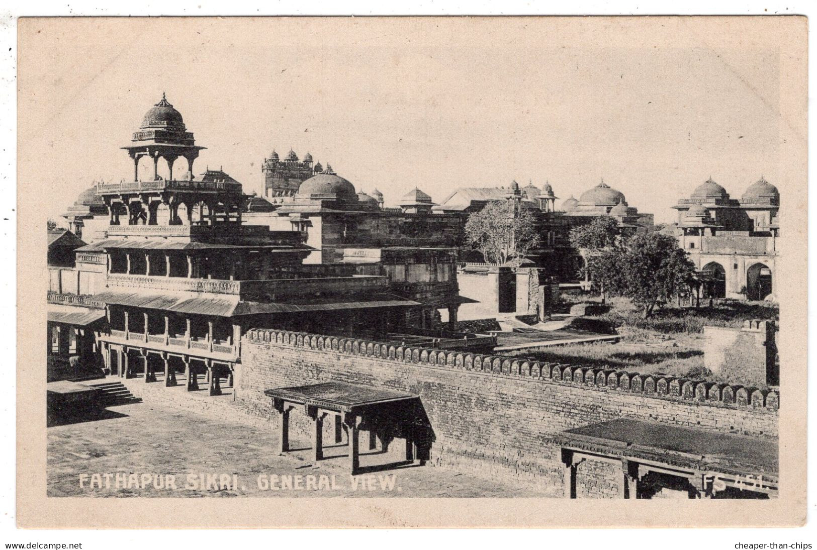 FATHAPUR SIKRI - General View - Macropolo  F.S. 451 - India