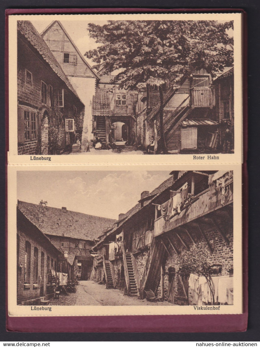 Ansichtsarte Leporello Lot Sammlung 10 X Karten Lüneburg Niedersachsen - Autres & Non Classés