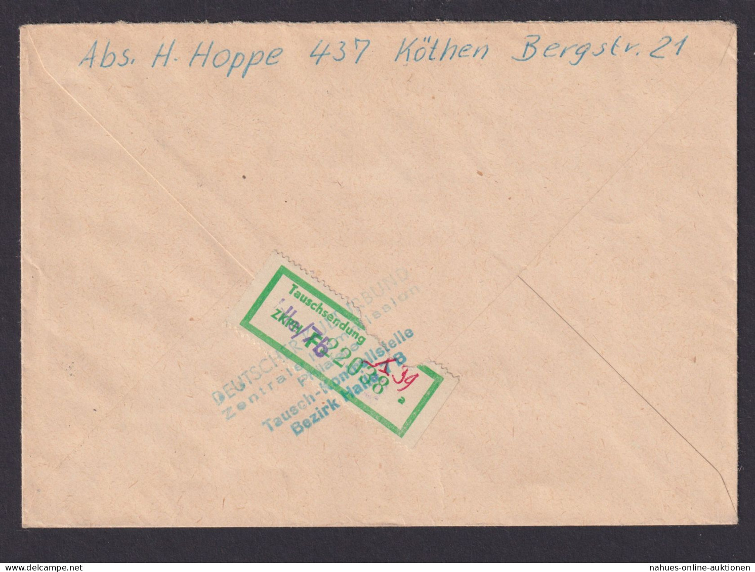 Briefmarken Flugpost Airmail R Brief 1 DM Dessau Krempel Holstein - Lettres & Documents