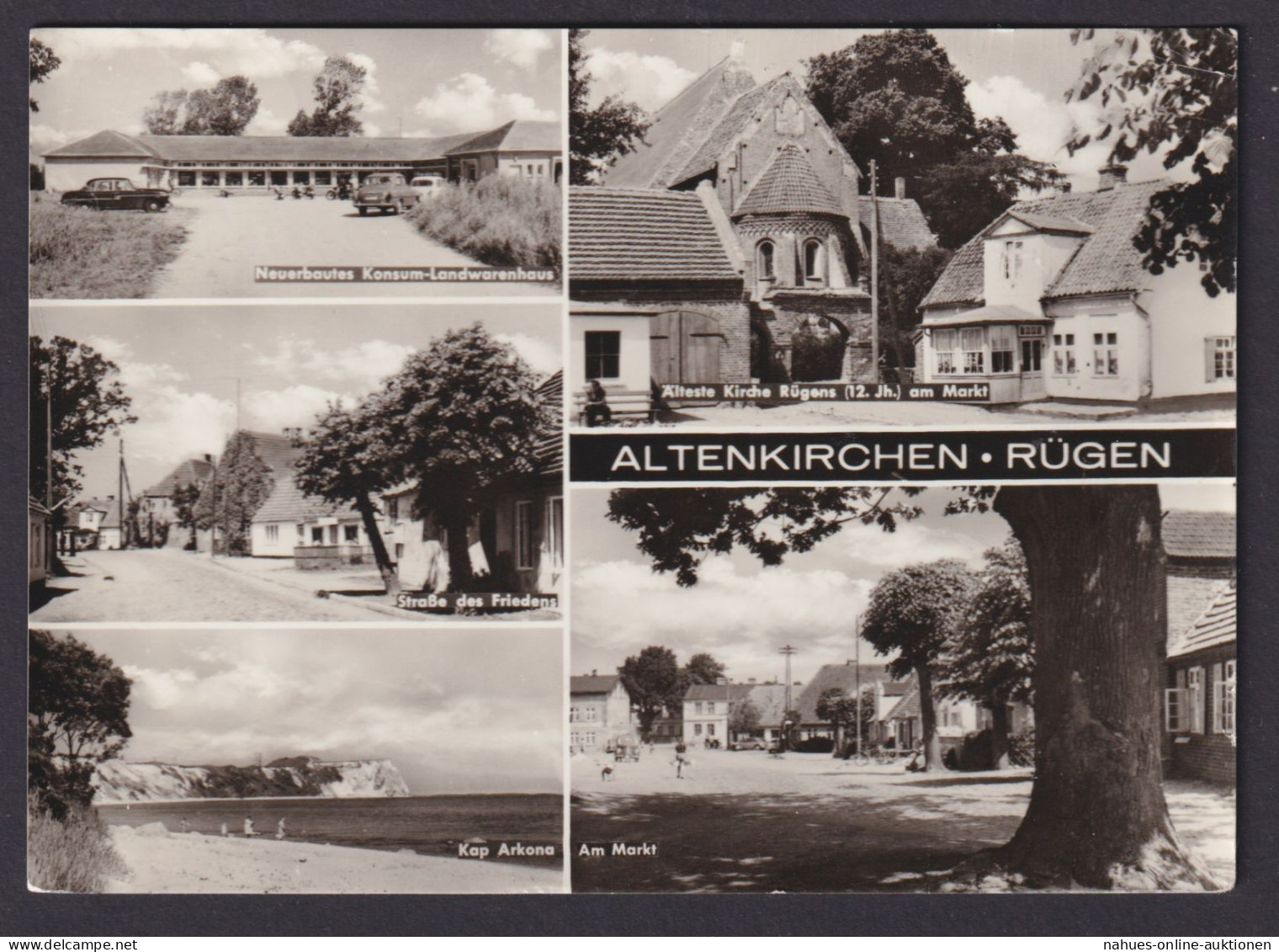 Ansichtskarte Altenkirchen Mecklenburg Vorpommern Rügen Insel Ostsee Strasse Des - Other & Unclassified
