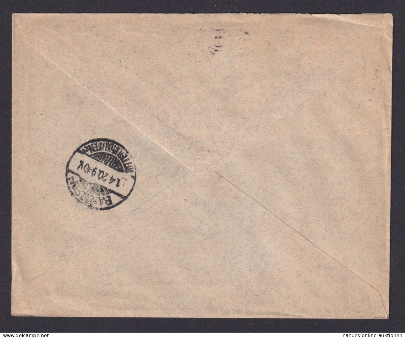 Briefmarken Ungarn R Brief Budapest Wuppertal Barmen Rittershausen 26.3.1920 - Cartas & Documentos