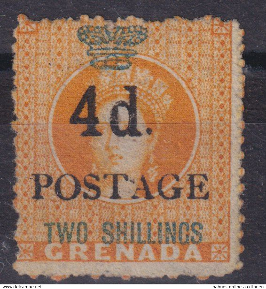 Grenada Britische Kolonien 26 II Queen Victoria Sauber Ungebraucht Kat. 1100,00 - Grenade (1974-...)