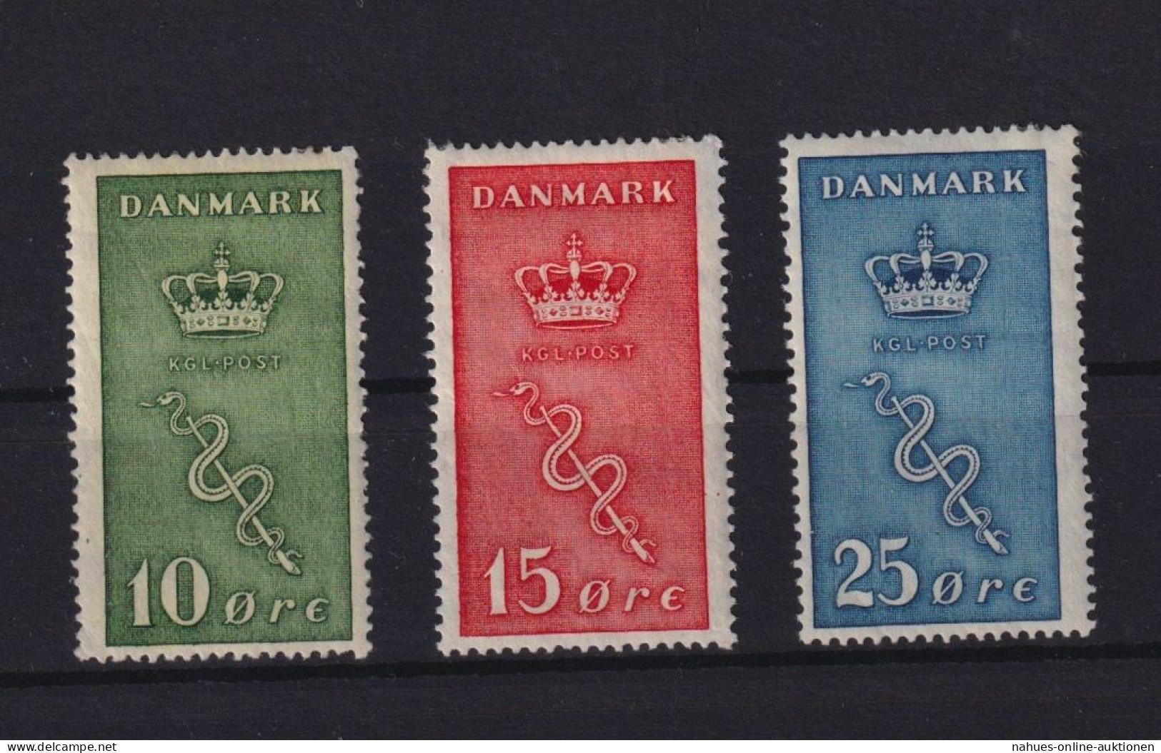 Dänemark 177-179 Kampf Gegen Krebs 1929 Komplett Postfriisch Mit Falz - Lettres & Documents