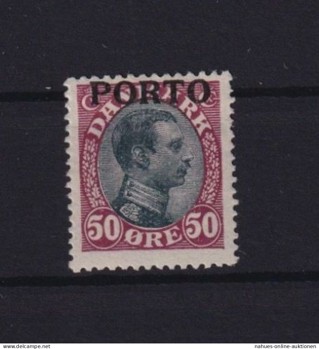 Dänemark Portomarke 7 Sauber Postfrisch Mit Falz Ausgabe 1921 - Covers & Documents