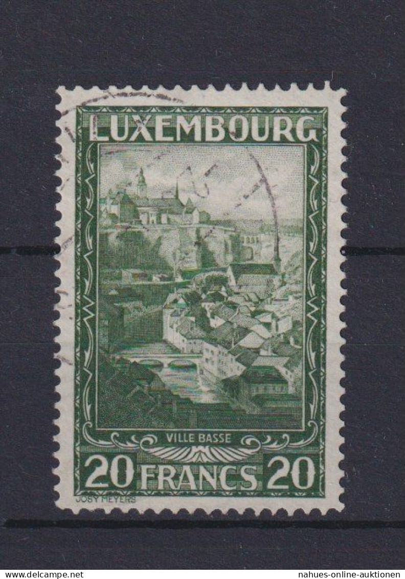 Luxemburg 238 Landschaften Kat.-Wert 20,00 - Lettres & Documents