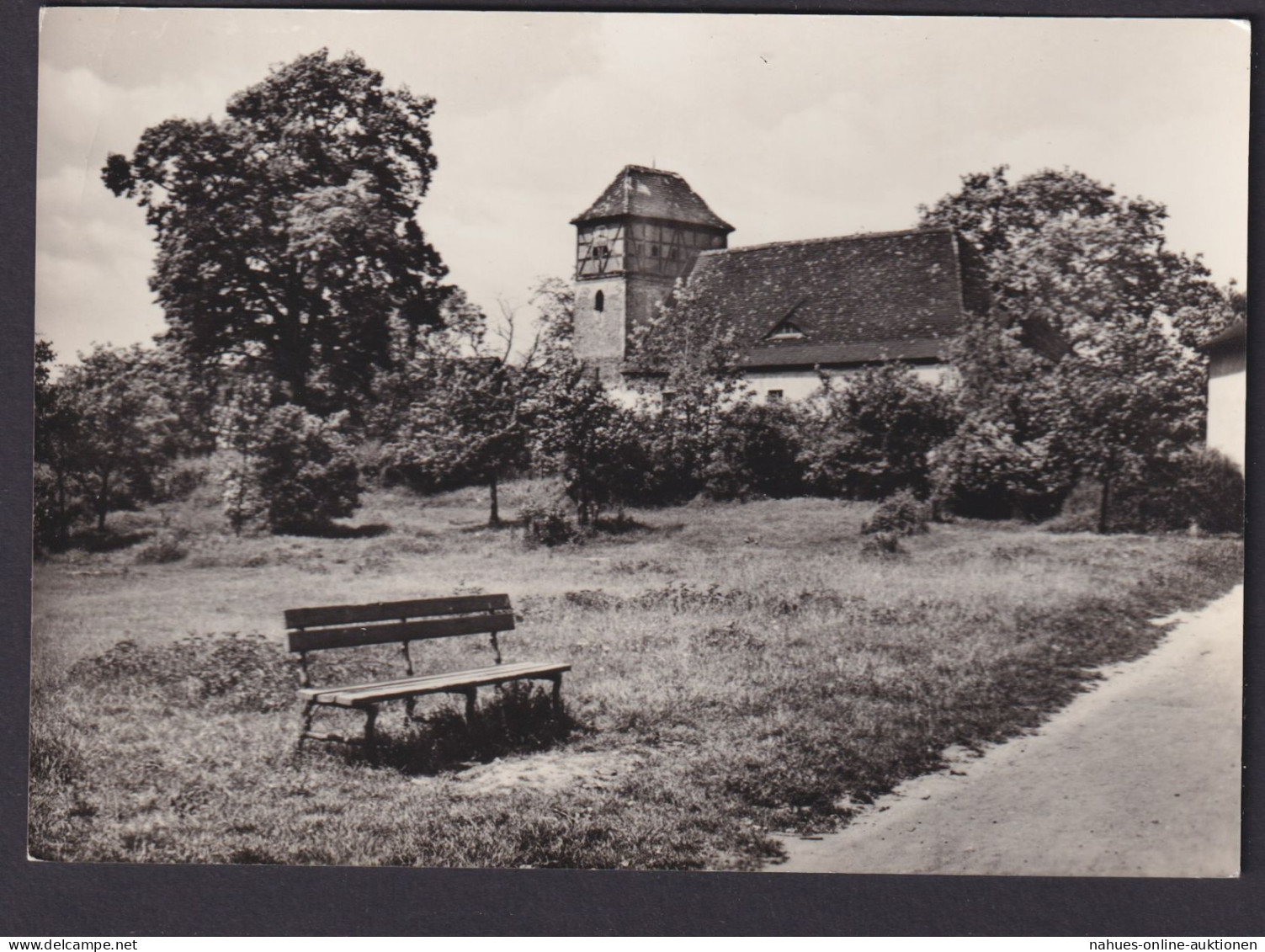 Ansichtskarte Biederitz Sachsen Anhalt Alte Kirche - Other & Unclassified