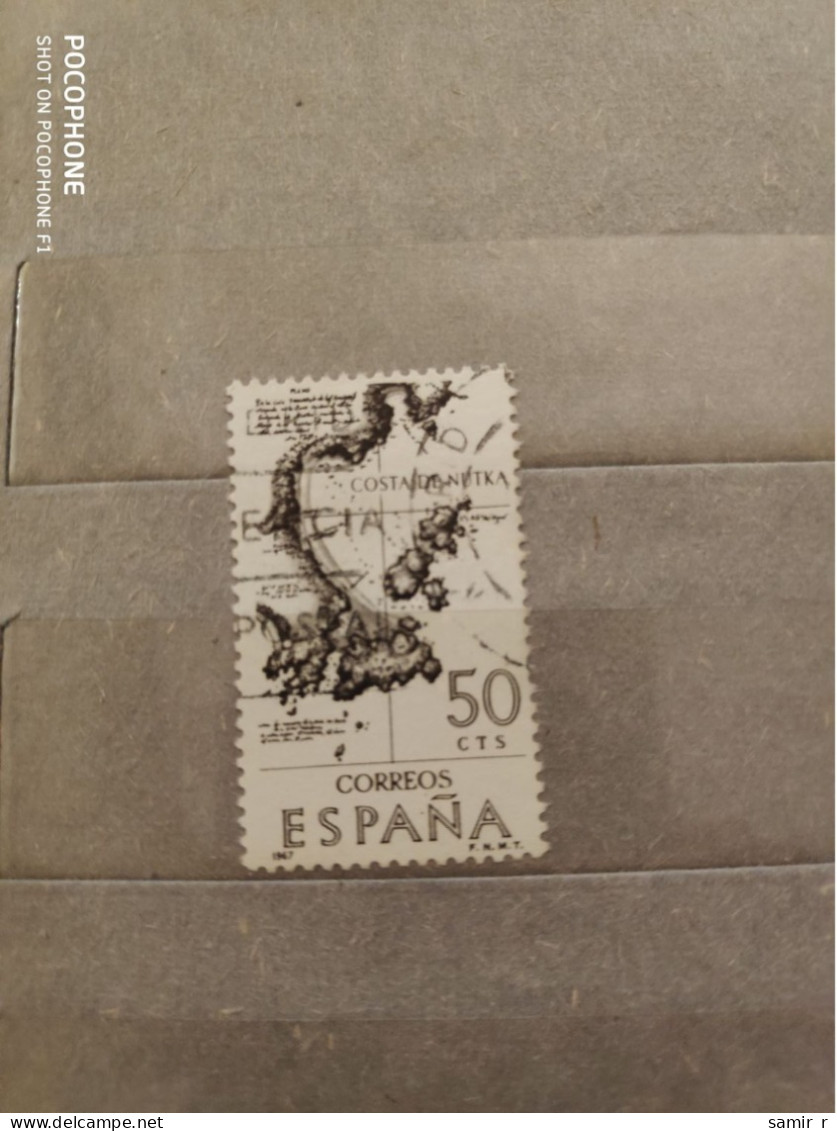 1967	Spain	Map (F96) - Used Stamps