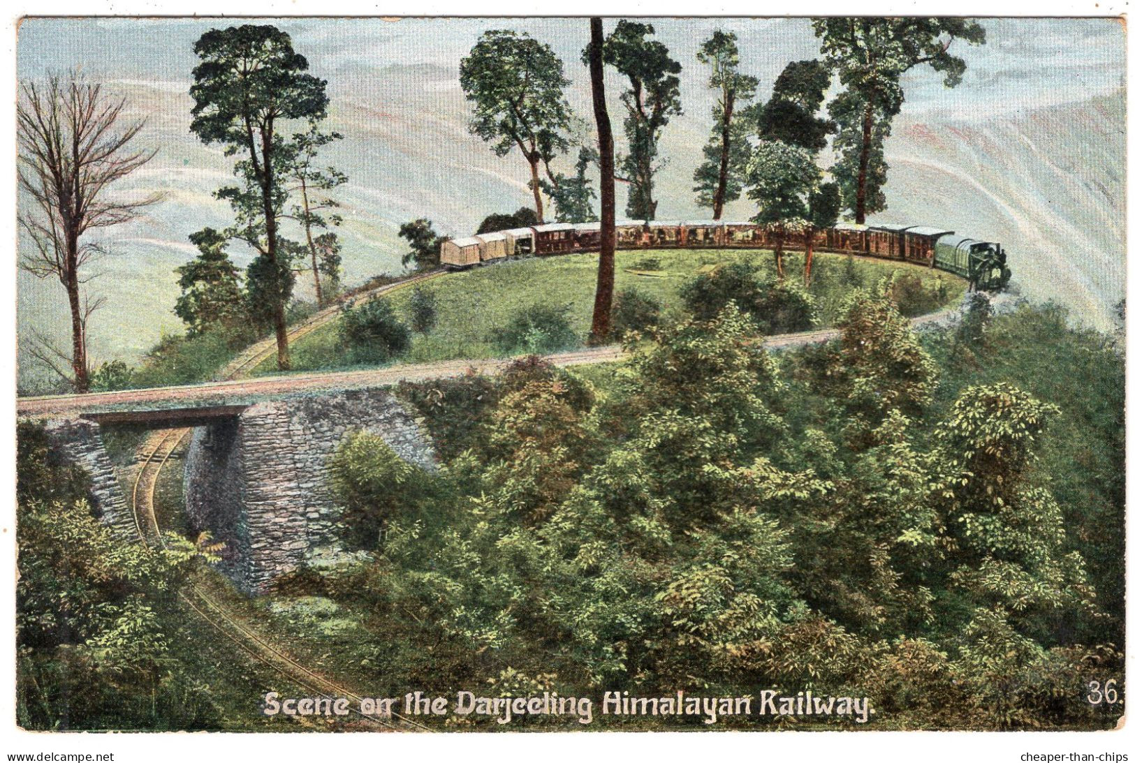 Scene On The Darjeeling Himalayan Railway - India