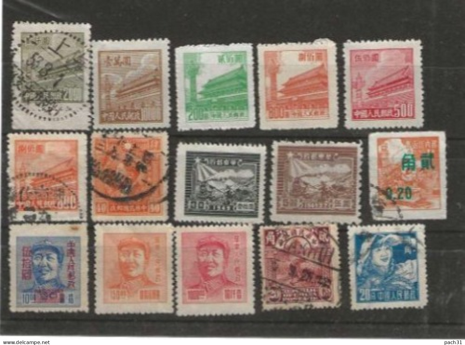 Chine  Lot De Timbres Différents - Sonstige & Ohne Zuordnung