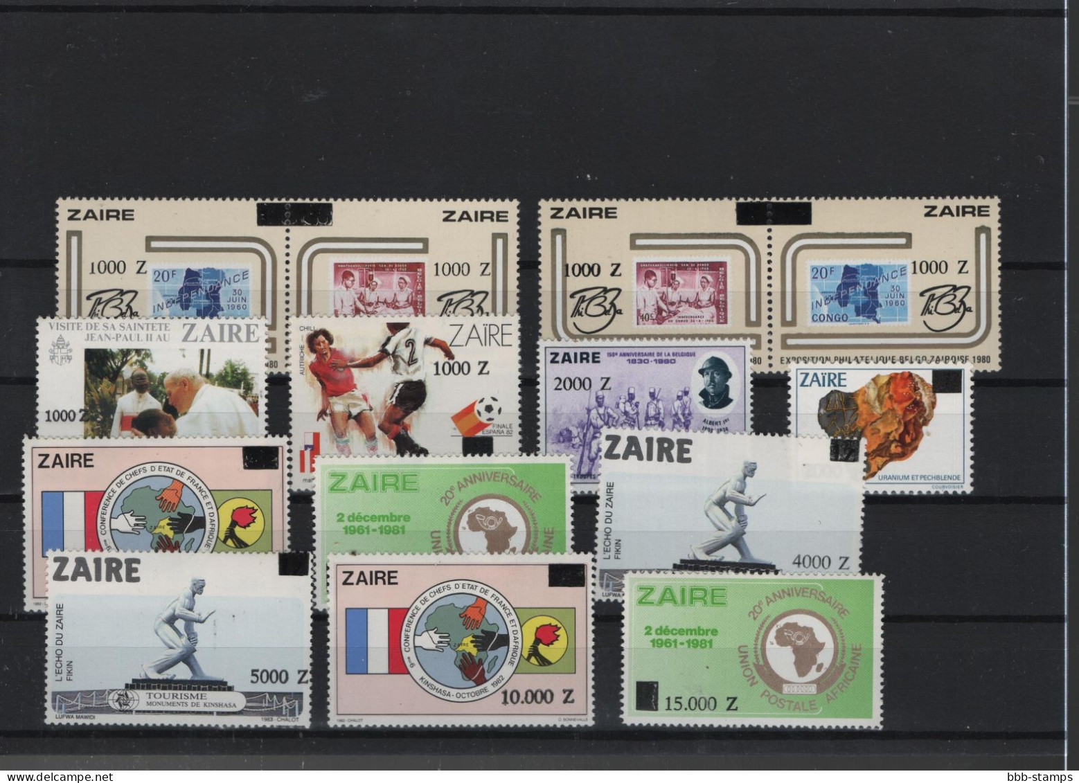 Zaire Michel Cat.No. Mnh/** 1045/1058 - Nuevos