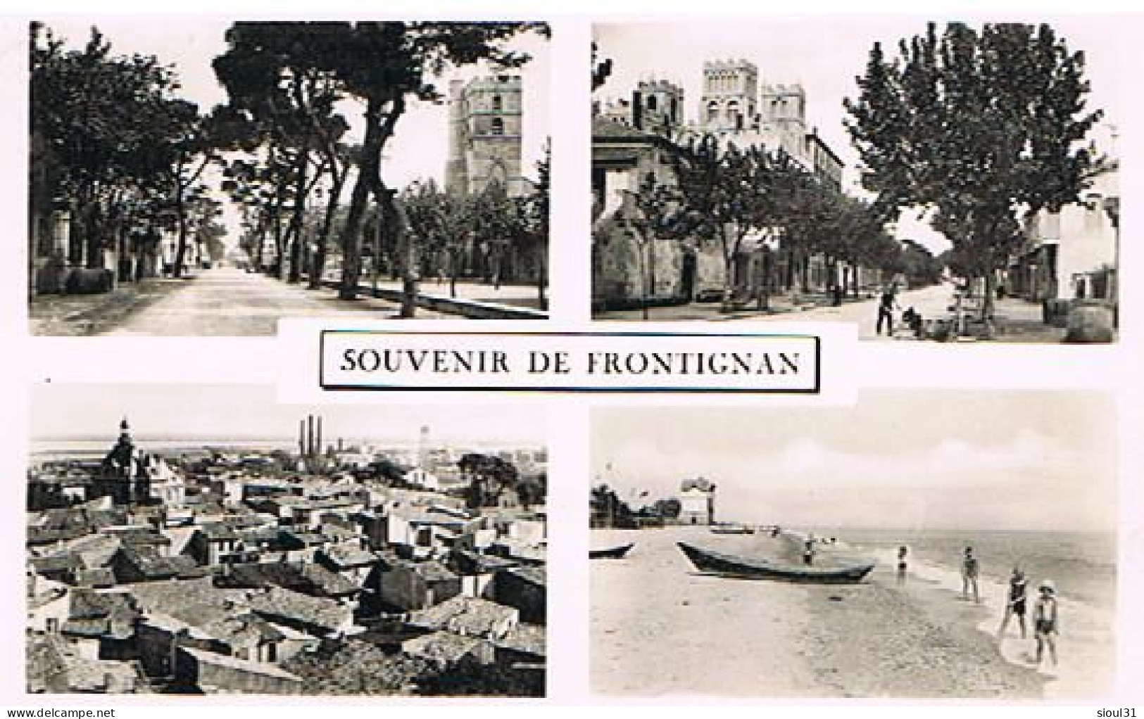 34    FRONTIGNAN  1952  9X14 - Frontignan