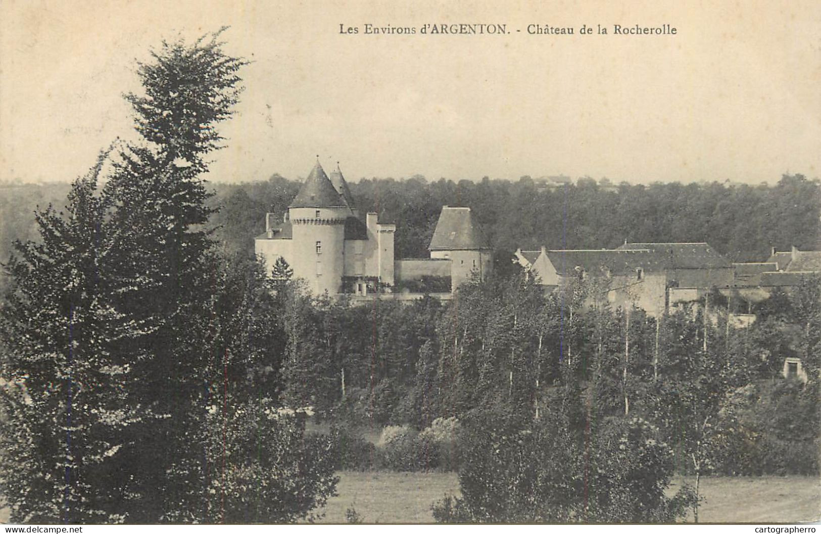 CPA France Argenton Chateau De La Rocherolle - Autres & Non Classés