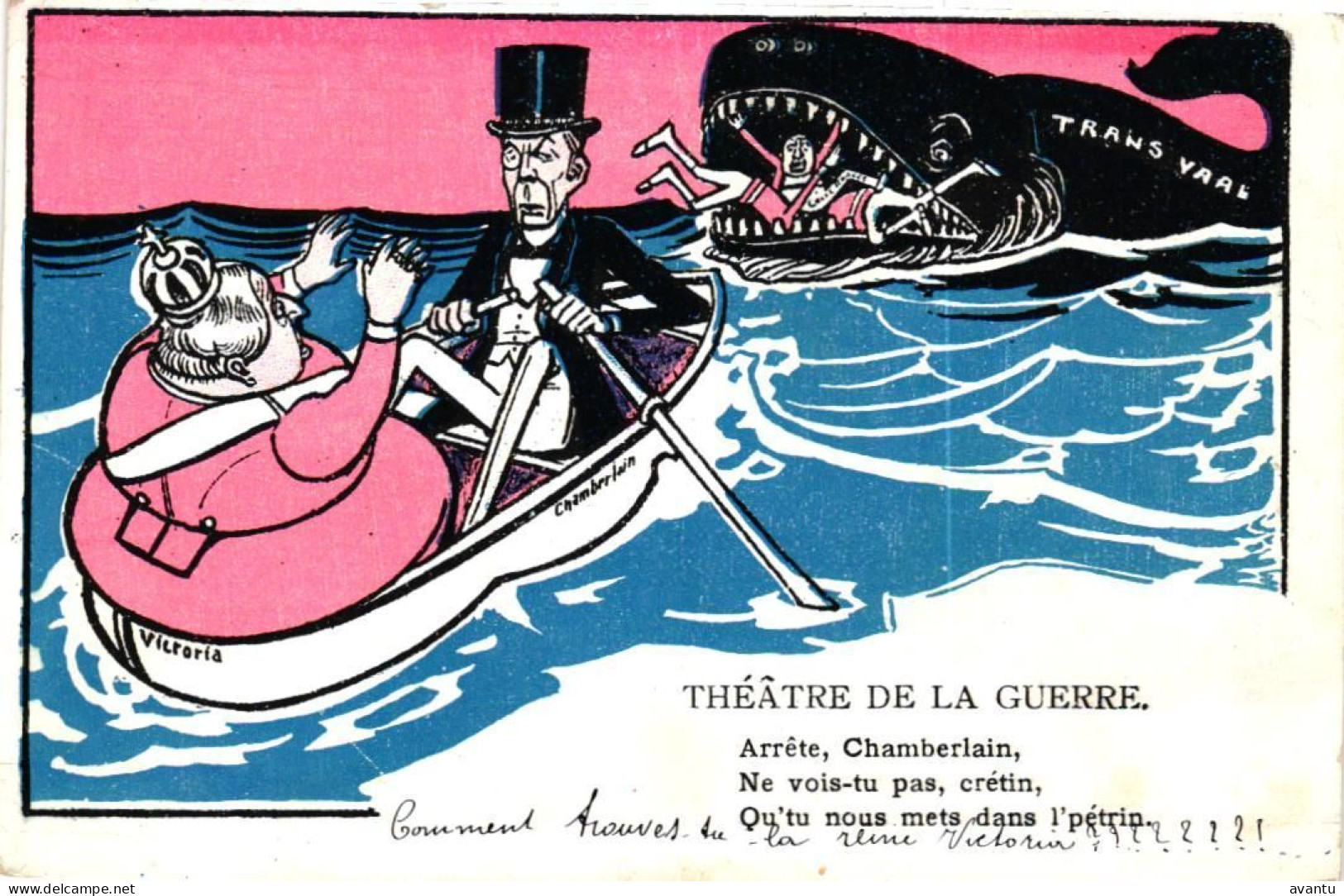 THEATRE DE LA GUERRE / 1900 / PRECURSEUR - Humoristiques