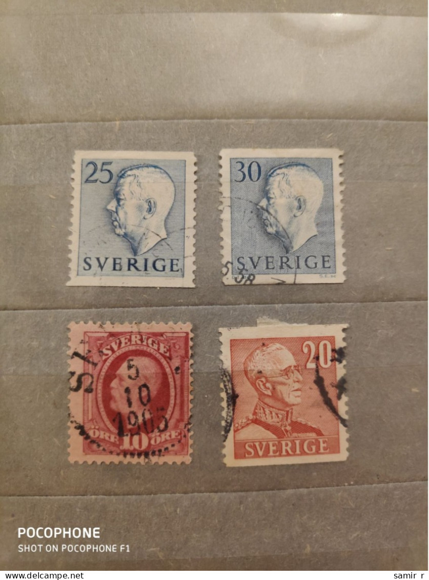 Sweden	Persons (F96) - Used Stamps