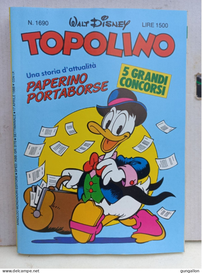Topolino (Mondadori 1988) N. 1690 - Disney
