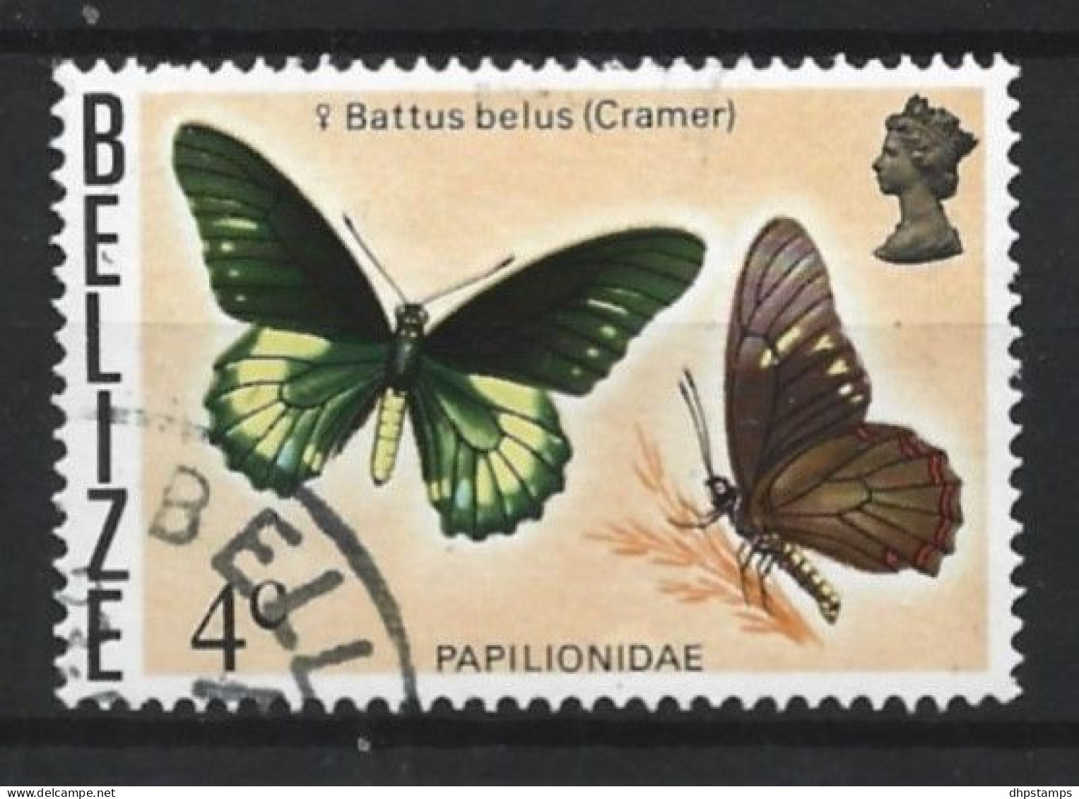 Belize 1974 Butterflies Y.T. 339 (0) - Belice (1973-...)