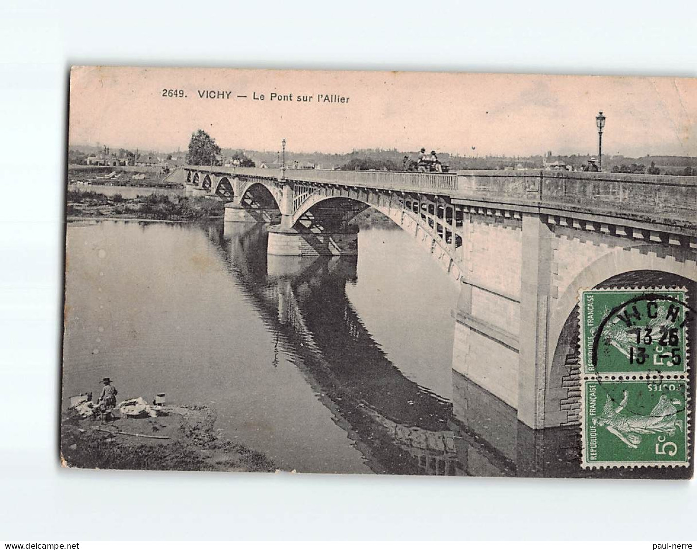 VICHY : Le Pont Sur L'Allier - état - Vichy