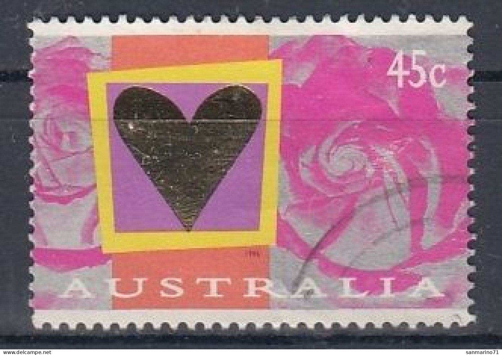 AUSTRALIA 1531,used,falc Hinged - Unclassified