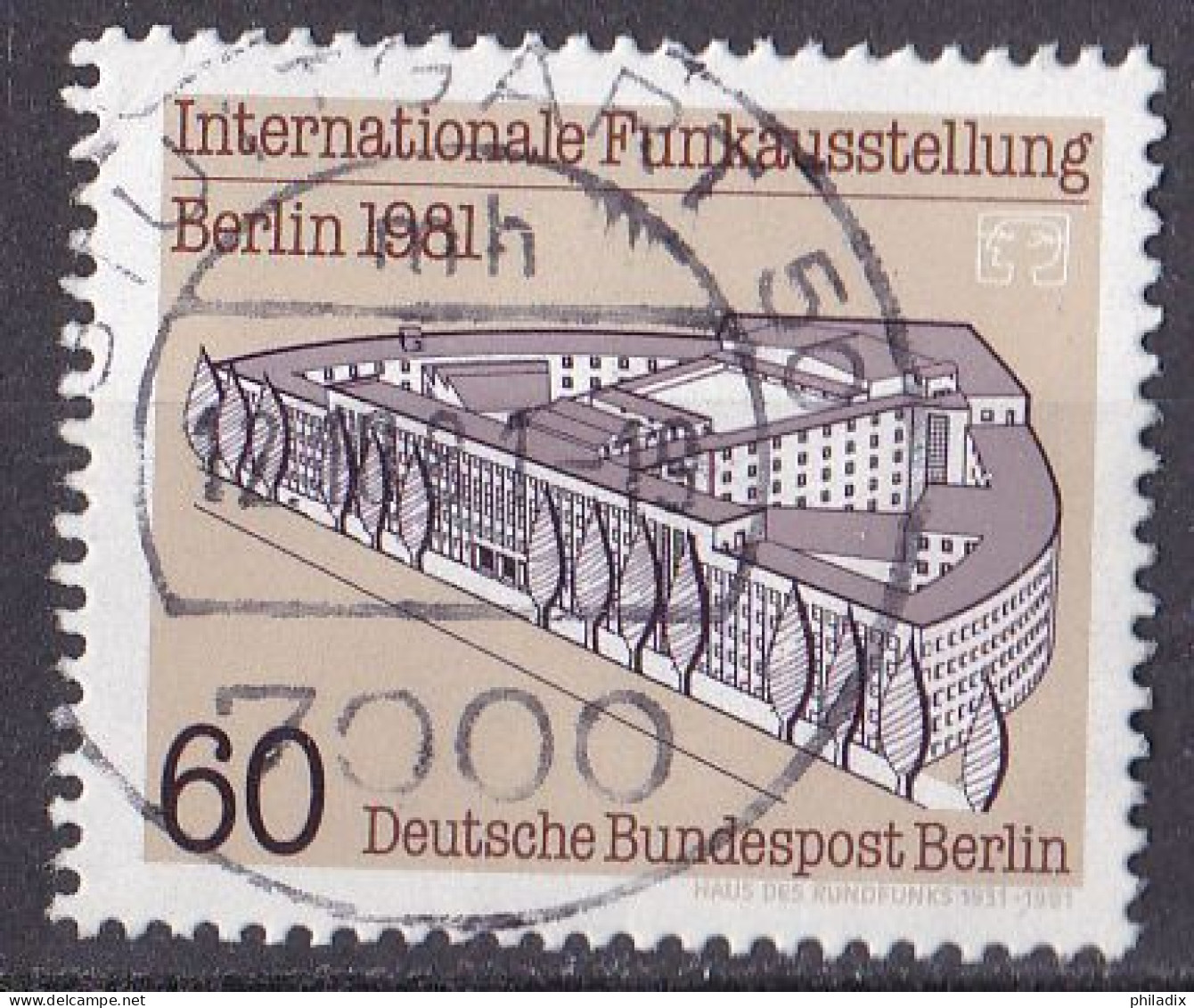 Berlin 1981 Mi. Nr. 649 O/used Vollstempel (BER1-1) - Oblitérés