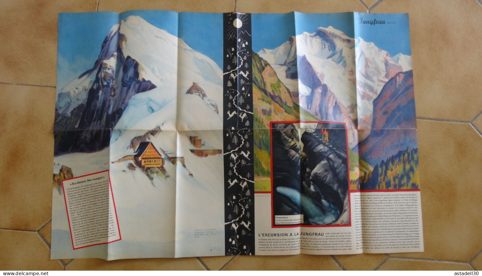 Dépliant Jungfrau SUISSE  ................ Caisse-27 - Tourism Brochures