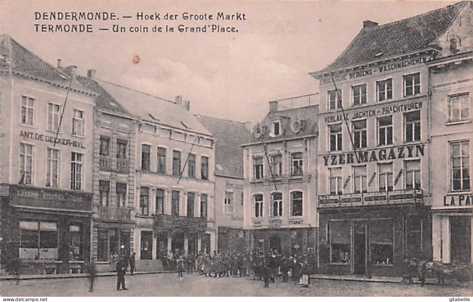 DENDERMONDE - TERMONDE -  Un Coin De La Grand'place - Hoek Der Groote Markt - Dendermonde
